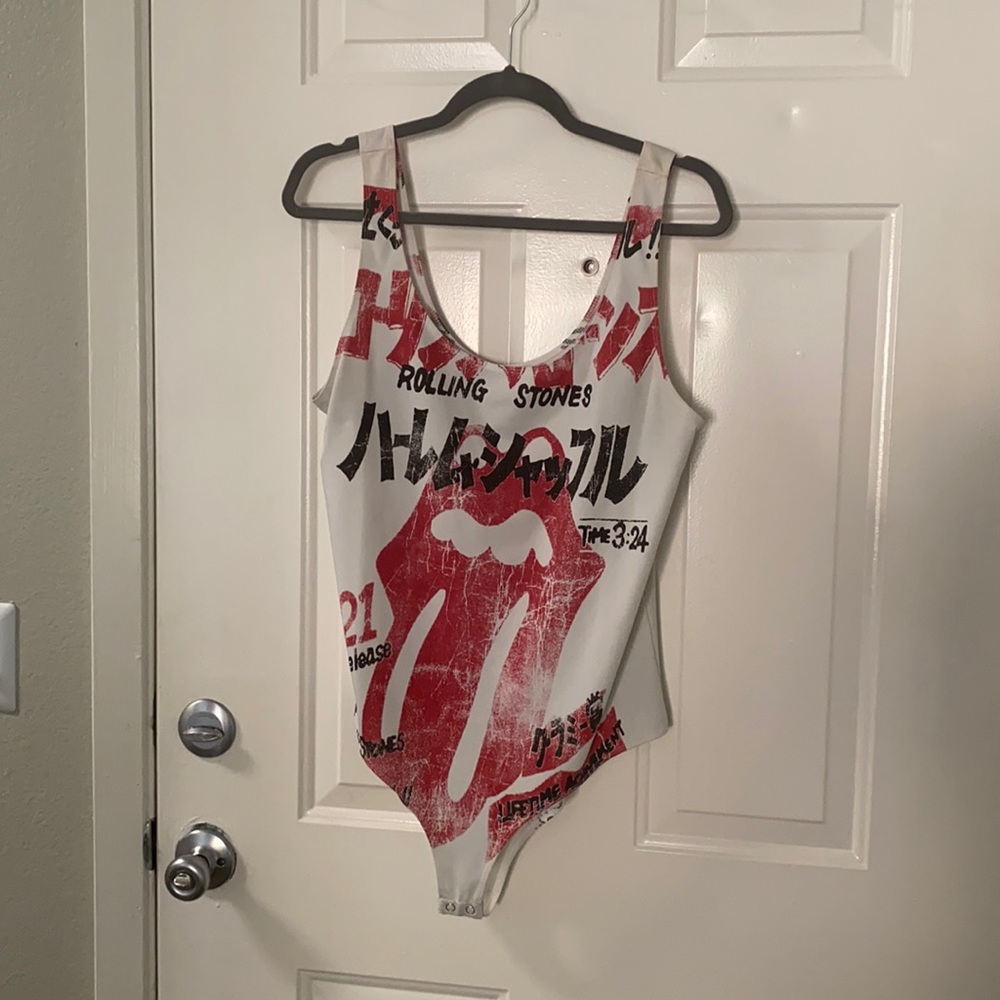 Rolling Stones Bodysuit!  Size 1X
